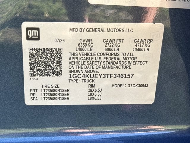 2026 Chevrolet Silverado 3500 HD LTZ DRW
