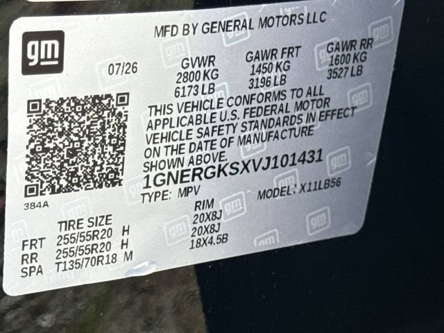 2027 Chevrolet Traverse LT