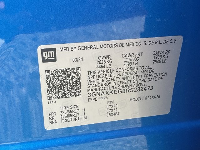 2024 Chevrolet Equinox LT
